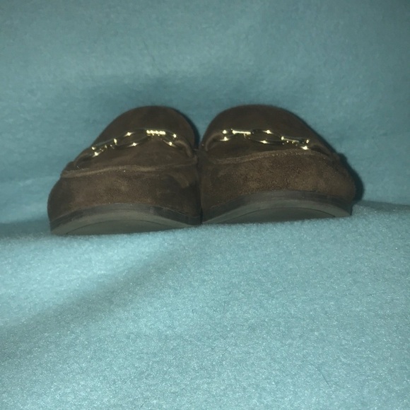 BANDOLINO Lehain brown suede slip on loafer flats made in Italy NEW size 6 - Picture 4 of 7